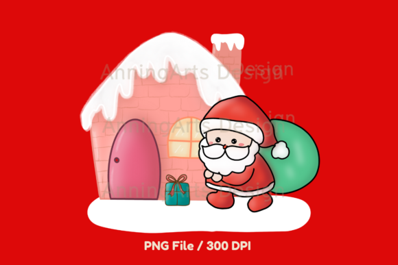 Christmas Santa Claus PNG Clipart for Illustrations