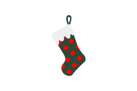 Christmas Socks Vector-84 Illustrations for Digital Product Creators