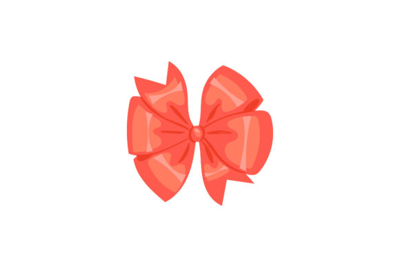 Flat Design Christmas Ribbon Collection for Illustrations